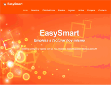 Tablet Screenshot of easysmart.com.mx